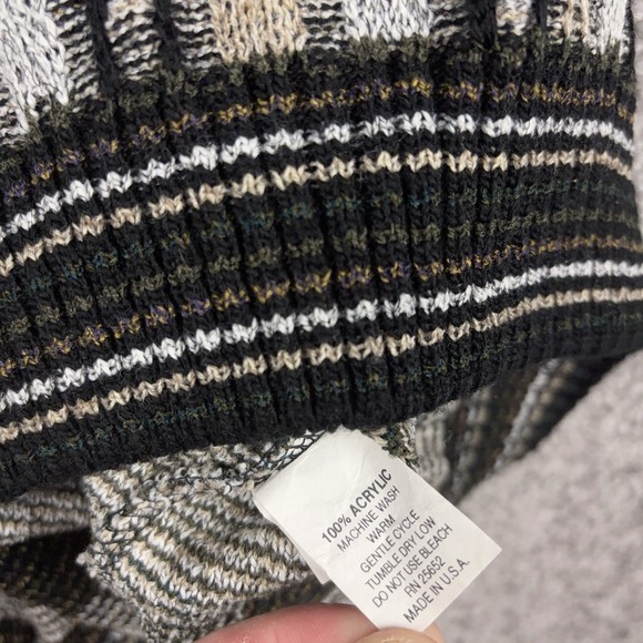 VTG Protege Sweater Men's XL Coogi Style 3D Knit Biggie Cosby Made in USA - Picture 4 of 9